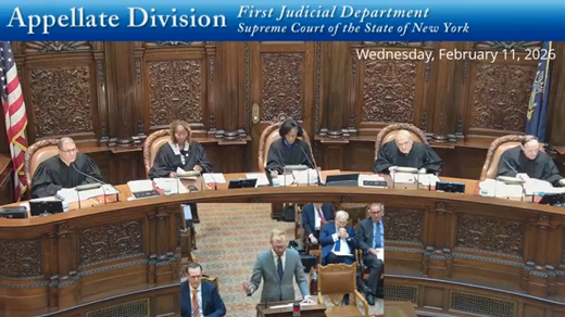 Daniel Flanzig’s Argument in the Appellate Division 1st Dept in Cook v City of New York